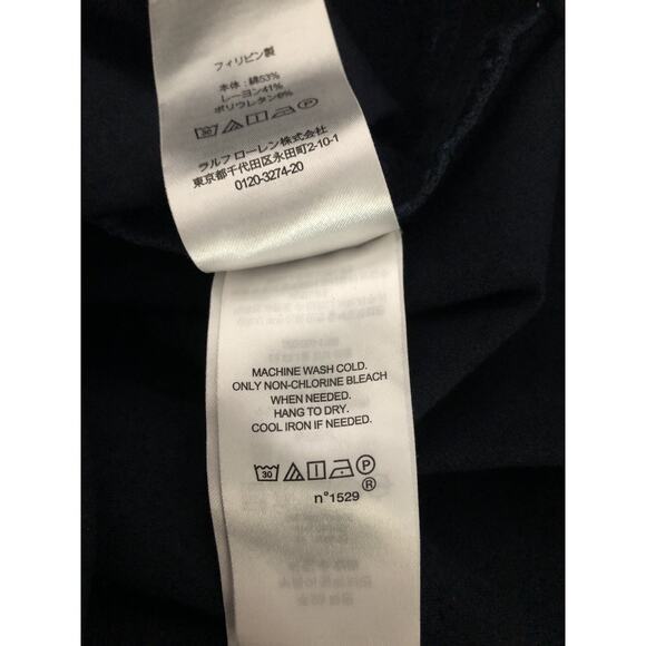 Lauren Ralph Lauren Black Label Pull On Trouser Pants Navy Size 14 - Picture 9 of 10